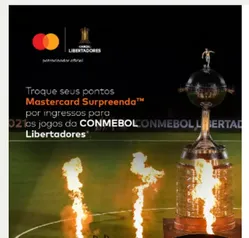 Mastercard Surpreenda INGRESSO LIBERTADORES INTERNACIONAL X INDEPENDENTE MEDELLIN (28/06 ÀS 19H00)