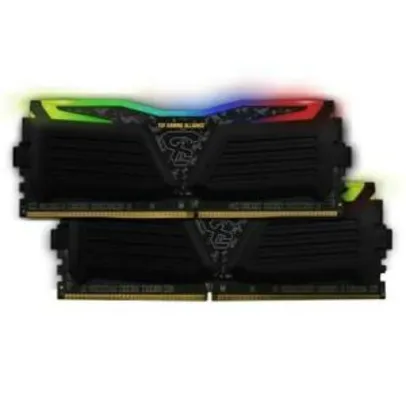 Memória Geil Super Luce RGB SYNC TUF Gaming Alliance AMD Edition 16GB (2x8GB) 3200MHz | R$ 580