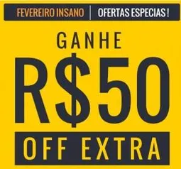 [kanui] Ganhe R$ 50,00 off extra - Cupom