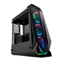 GABINETE GAMER PICHAU SERAPH E RGB, COM 3 FANS