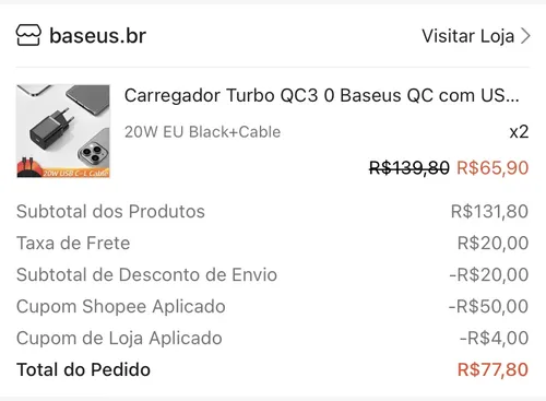 Imagen na descrição da promoção