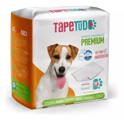 Tapete Higiênico Pet Absorvente 80 X 60cm - 1 Pacote C 30un