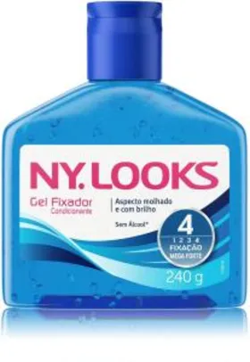 Modelador Gel Fixador Ny Looks Fator 4 240G, Ny Looks