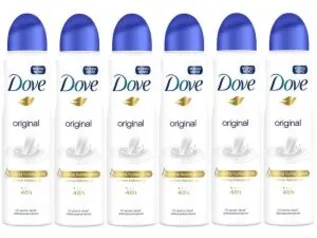 Desodorante Aerosol Antitranspirante Unissex - Dove Original 150ml Cada 6 Unidades