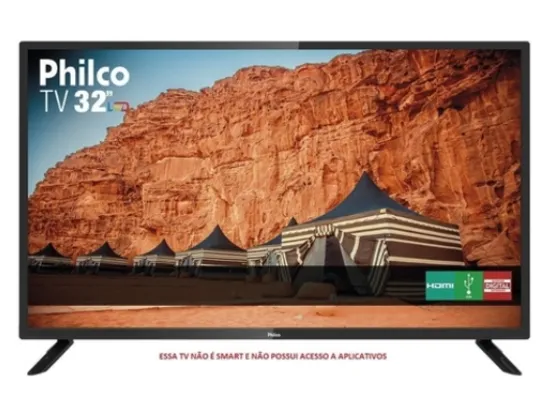 TV Philco HD 32" PTV32F10 | R$800
