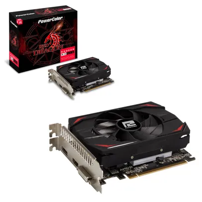 [APP] Placa de vídeo Radeon RX 550 2GB GDDR5 - 2GBD5-DH Red Dragon Powercolor