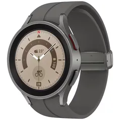 Smartwatch Samsung Galaxy Watch5 Pro BT 45mm Titânio Tela Super AMOLED