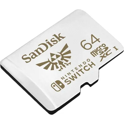 Cartão de Memoria Sandisk Micro SD Nintendo Switch 64GB