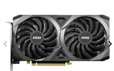 Placa de Video MSI GeForce RTX 3060 Ventus 2X OC, 12GB, GDDR6, 192-bit, 912-V397-050