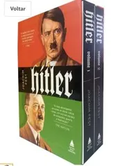 Box com a biografia de Adolf Hitler