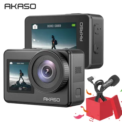 Câmera de Ação AKASO Brave 7 | R$ 853