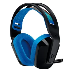 Headset Gamer Sem Fio Logitech G G535 Playstation Preto e Azul - 939002218