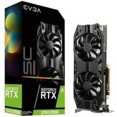 [ABERTO 19H40] Placa de Video EVGA GeForce RTX 2060 Super SC Ultra Gaming, 8GB, GDDR6 - 08G-P4-3067-KR