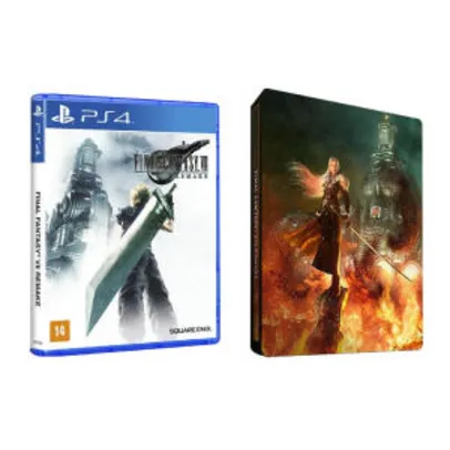 Game Final Fantasy Vii Remake + Brinde Steelbook | R$175