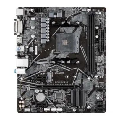 Placa Mãe Gigabyte A520M H DDR4 Socket AM4 Chipset | R$570