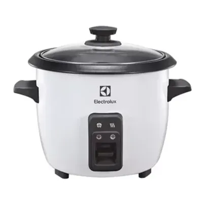 Panela Elétrica de Arroz Electrolux RCB50 | 7 Xícaras, 1,3 Litros, Desligamento Automático, Branca