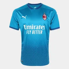 Camisa Milan Third 20/21 s/n° Torcedor Puma Masculina - Azul | R$80