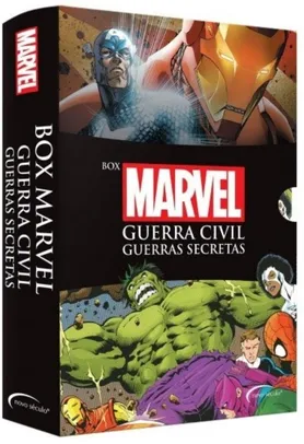 Saindo por R$ 25: [Prime] Box Marvel Guerra Civil: Guerras secretas | Pelando