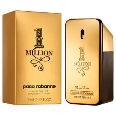 Perfume Paco Rabanne Masculino One Million EDT 30ml - R$143