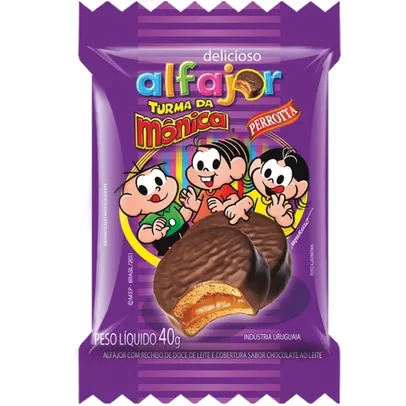 Alfajor Turma da monica doce de leite 40G