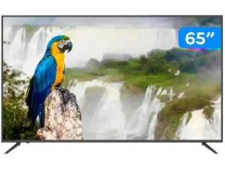 Smart TV 4K HQLED 65” JVC LT-65MB708 Android - Wi-Fi Bluetooth HDR 4 HDMI 3 USB