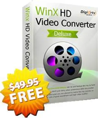 [Winx DVD] WinX HD Video Converter Deluxe e mais dois programas - Grátis