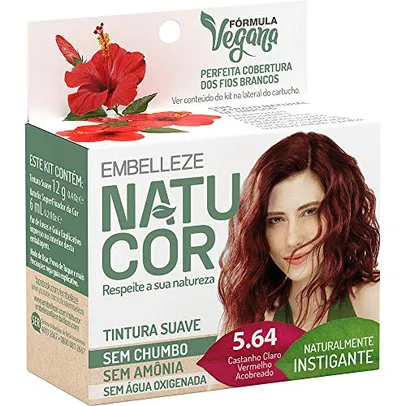 [Compre 10] Tinta de Cabelo Naturalmente Instigante Hibisco 5.64