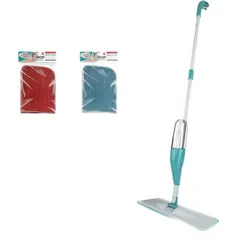 Kit Mop Spray Fit 0556 Flash Limp + 2 Refis Extra De Microfibra