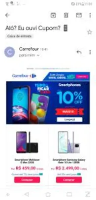 10% OFF em Celulares e Smartphones | Carrefour