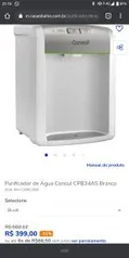 Purificador de Água Consul CPB34AS Branco | R$399