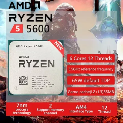 [PRIMEIRA COMPRA] Processador AMD Ryzen 5 5600