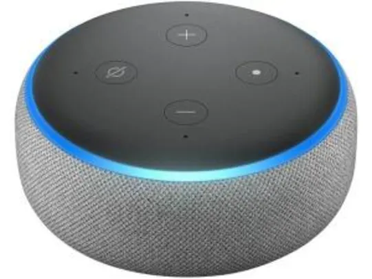 Echo Dot 3ª Geração Smart Speaker com Alexa - Amazon - R$192