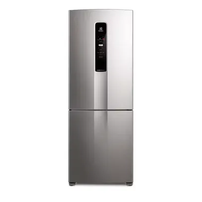 REEMBALADO: Geladeira Electrolux IB7S Frost Free Inverse Efficient Inox Look - 490L 220V - 220V