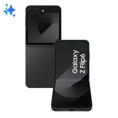 Celular Samsung Galaxy Z Flip6 5G, 256GB, 12GB RAM, Tela 6.7, Câm. Dupla + Selfie 50MP, Galaxy AI Preto