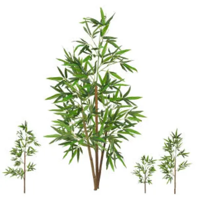 Planta Artificial Árvore Bambu Bamboo Real Toque 1,20 M | R$129