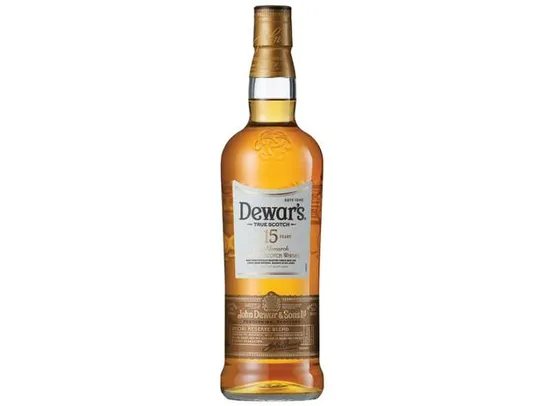 [c.ouro] Whisky Dewars 15 anos 750 ml | R$159