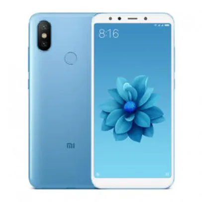 Xiaomi Mi 6X Mi6X 5.99 inch 6GB RAM 64GB ROM Snapdragon 660 Octa core 4G Smartphone - Pink - R$835