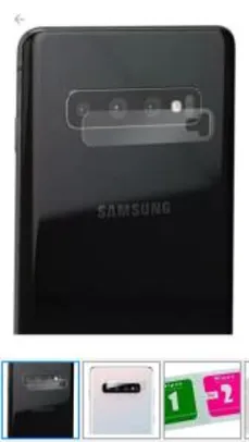 Película Para Lente De Câmera Samsung Galaxy S10 Plus - Sansung | R$10