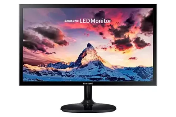 Monitor Samsung Led 21.5" Full Hd Hdmi Preto Com Design Superfino  -