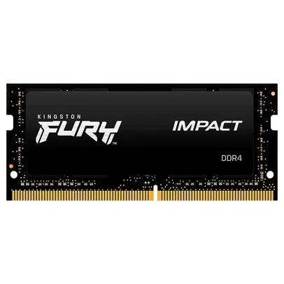 Memória Kingston Fury Impact, 16GB, 2666MHz, DDR4, CL16, Para, Notebook - KF426S16IB/16