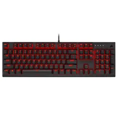 Teclado Mecânico Gamer Corsair K60 PRO, Led Vermelho, Switch Cherry Viola, ABNT- CH-910D029-BR