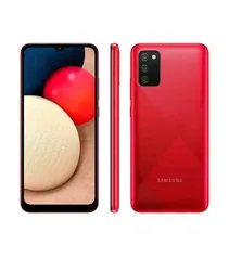 [Magalupay + C. Ouro] Galaxy A02s 32GB Vermelho 4G - Octa-Core 3GB RAM 6,5” Câm. Tripla + Selfie 5MP R$618