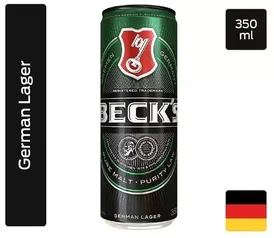 Cerveja Becks Lata 350mL