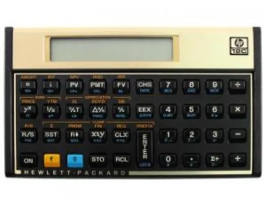 Calculadora Financeira HP12C Gold - R$219,90