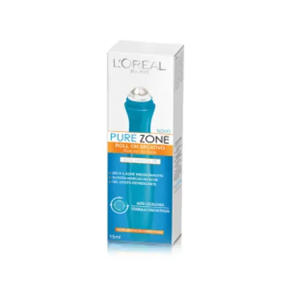 [Netfarma] Gel Secativo L'Oréal Pure Zone Roll On por R$22