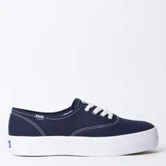 Tênis Keds Triple Canvas Marinho Branco - R$76