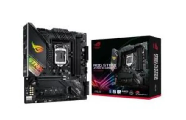 Placa-mãe Asus ROG STRIX Z490-G GAMING, Intel LGA 1200, mATX, DDR4 - R$1.300