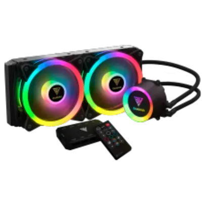 Water Cooler Gamdias Chione M2-240R, RGB, Controlador, 240mm, Intel-AMD