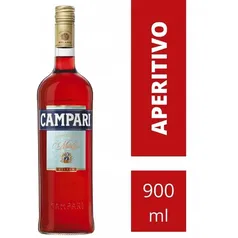 Aperitivo Campari Bitter Garrafa 900ml