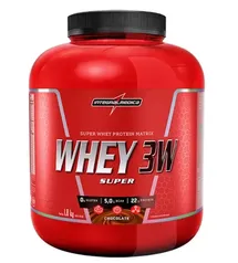 Whey 3W Sabor Chocolate Integralmedica 1,8Kg